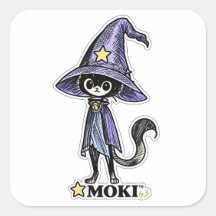 MOKI™ | Magical Cat Original Character Sticker