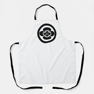 Mokko in a circle adult apron