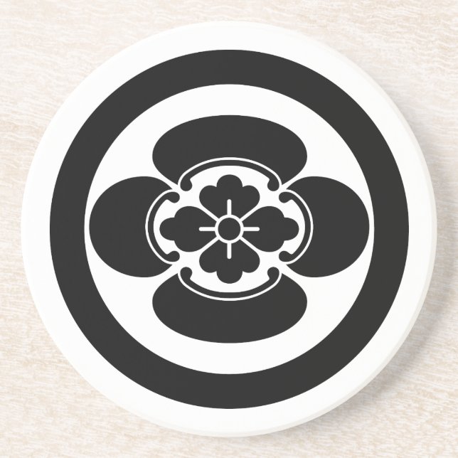 Mokko in a circle coaster (Front)