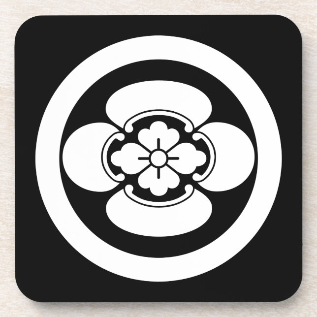 Mokko in a circle coaster (Front)