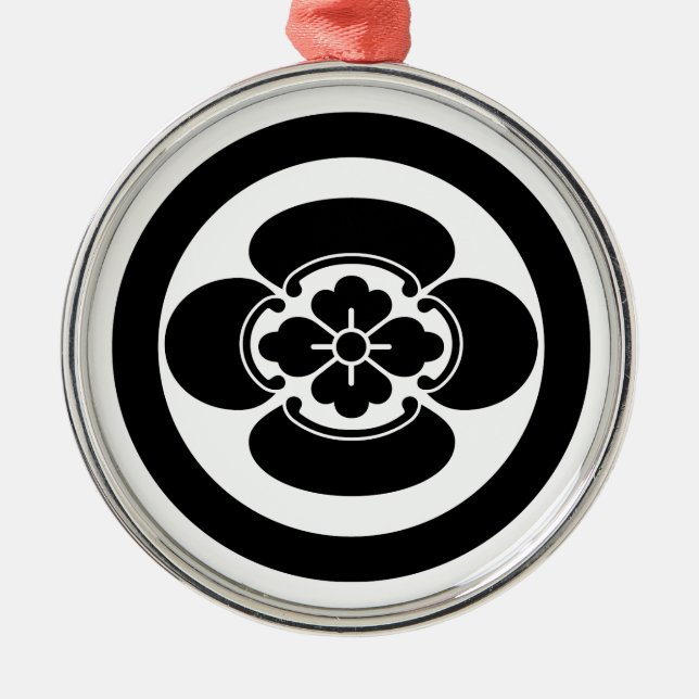 Mokko in a circle metal tree decoration (Front)