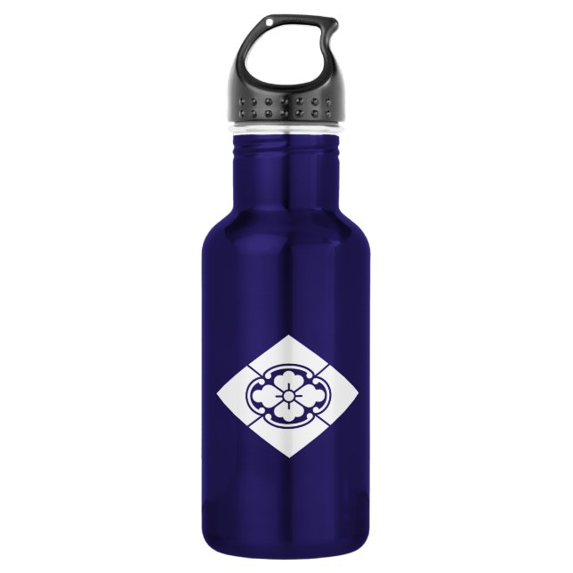 Mokko in rhombus 532 ml water bottle (Front)