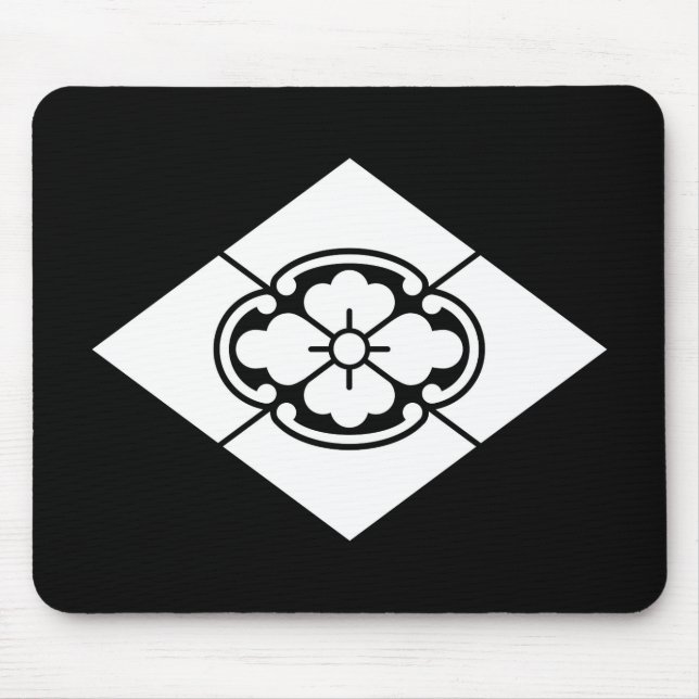 Mokko in rhombus mouse pad (Front)