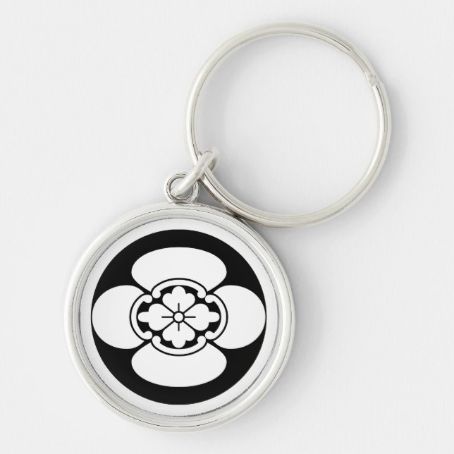 Mokko in rice cake key ring (Front)