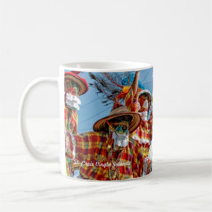 Moko Jumbies US Virgin Islands Flags St. Croix VI Coffee Mug