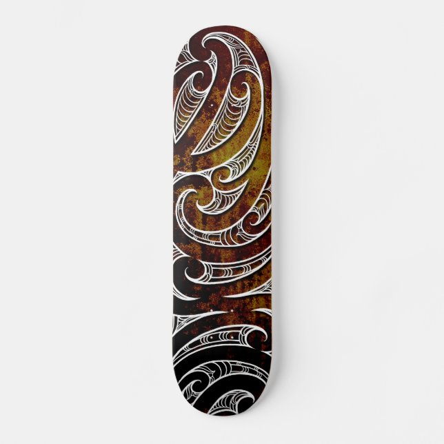Moko Style Deck Skateboard (Front)