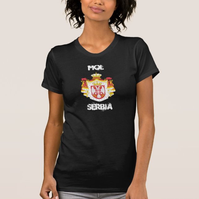 Mol, Serbia with coat of arms T-Shirt (Front)