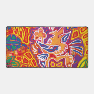 Mola Illustration2 Desk Mat