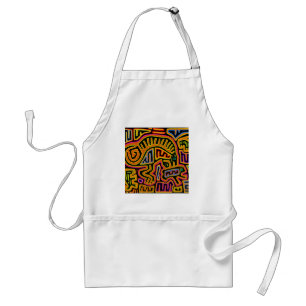 Mola Shaman Peyote Visions Standard Apron