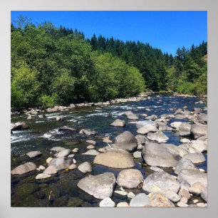 Molalla River, OR Poster