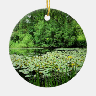 Molalla River State Park, Canby, Oregon Ceramic Ornament