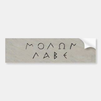 Molan Labe Bumper Sticker