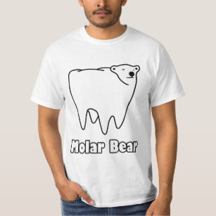 Molar Bear Polar Tooth Bear T-Shirt