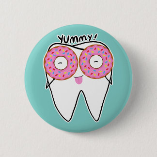 Molar Dona 6 Cm Round Badge