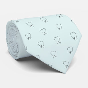 Molar Teeth Neck Tie