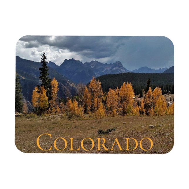 Molas Pass View of San Juan Range Colorado Magnet (Horizontal)