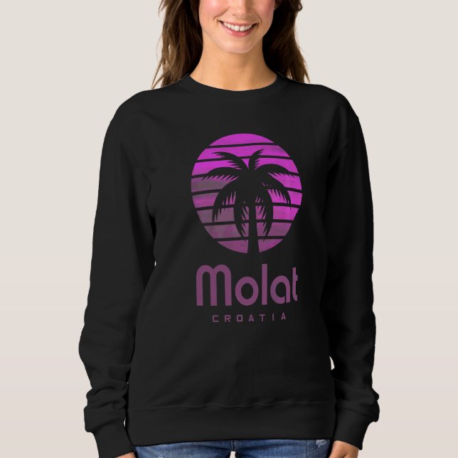 Molat Croatia  3 Sweatshirt (Front)