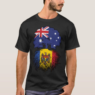 Moldava Moldavan Australian Australia Tree Roots T-Shirt