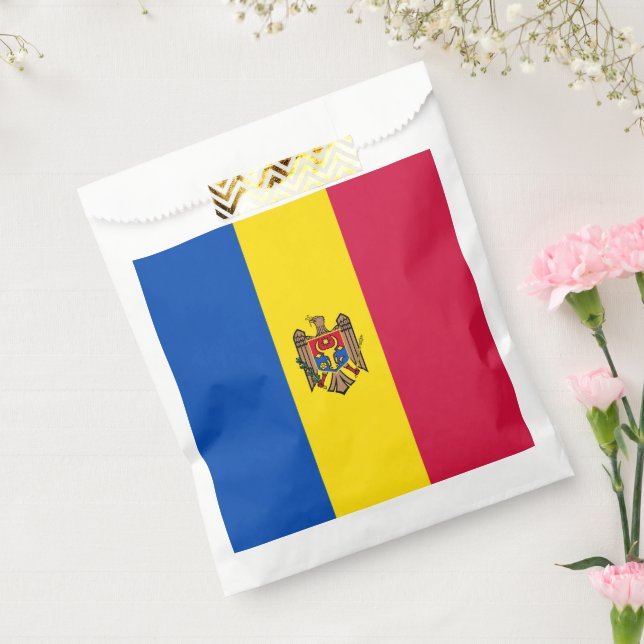 Moldavia flag favour bag (Sealed)