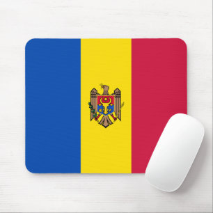 Moldavia flag mouse pad