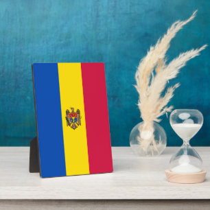 Moldavia flag plaque