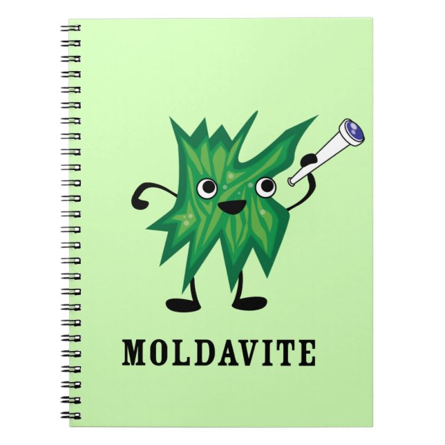 Moldavite Notebook (Front)