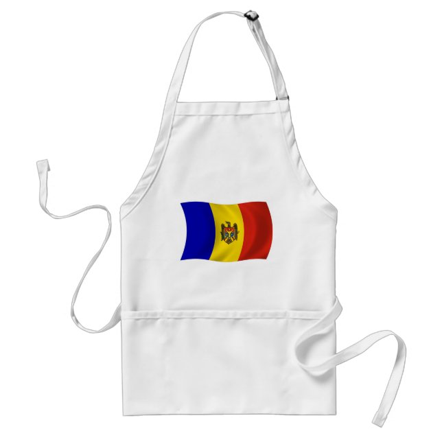 Moldova Flag Apron (Front)