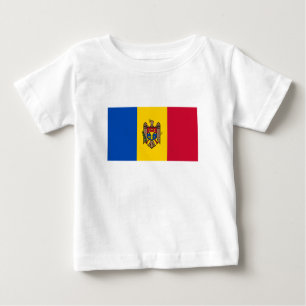Moldova Flag Baby T-Shirt