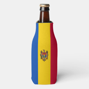 Moldova Flag Bottle Cooler