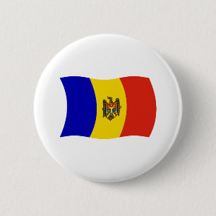 Moldova Flag Button