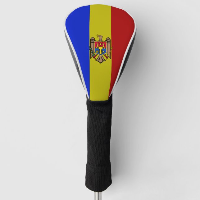 Moldova flag  golf head cover (Front)