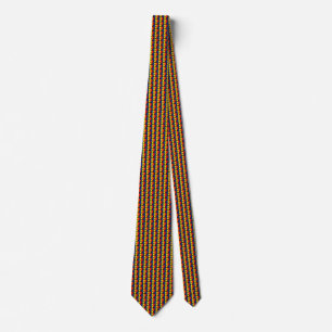Moldova Flag Hearts Tie