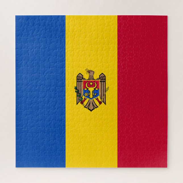 Moldova Flag Jigsaw Puzzle (Vertical)
