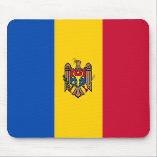 Moldova Flag Mouse Pad