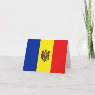 Moldova Flag Notecard