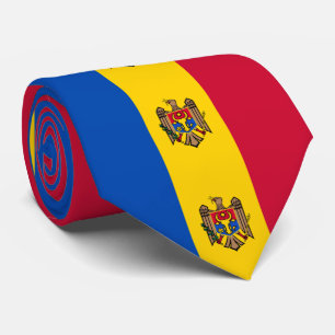 Moldova Flag Tie