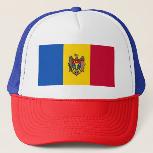 Moldova Flag Trucker Hat