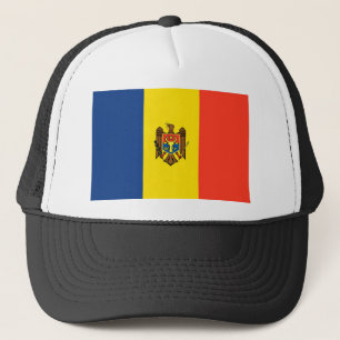 Moldova Flag Trucker Hat