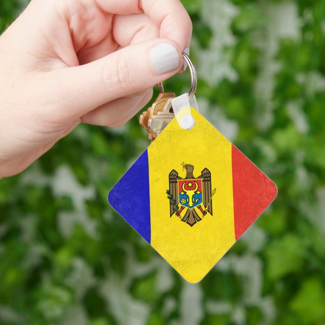 Moldova Key Ring (Hand)