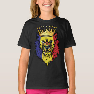Moldova Lion King Flag T-Shirt