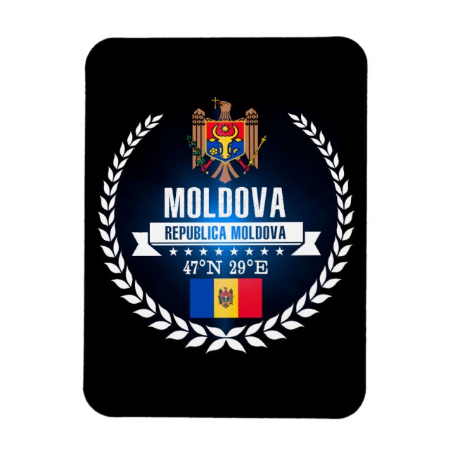 Moldova Magnet (Vertical)
