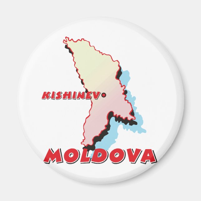 Moldova Magnet (Front)