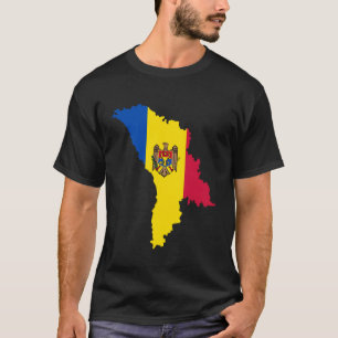 Moldova,Moldova Flag,Flag of Moldova. T-Shirt