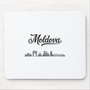 Moldova Skyline Travel Vacation Outfits  Mouse Pad