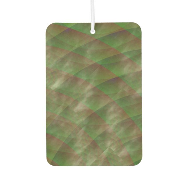 Moldy Interference by Kenneth Yoncich Car Air Freshener (Front)