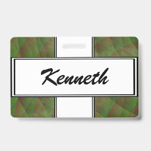 Moldy Interference by Kenneth Yoncich ID Badge