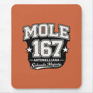 Mole 167 Antonelliana - Sabauda Majesty Grunge Edi Mouse Pad