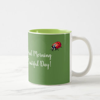 Mole and Butterfly good morning  Mug