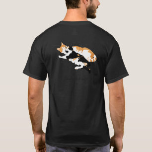 Mole And Sushi Adorable Kittens Hugging Cat Love T-Shirt