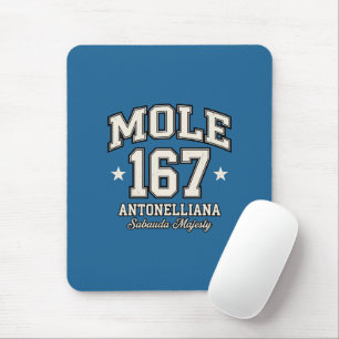 Mole Antonelliana - Sabauda Majesty Vintage Varsit Mouse Pad